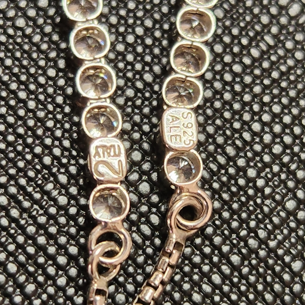 Pandora Sparkling Slider Clear CZ Tennis Bracelet - Picture 4 of 4